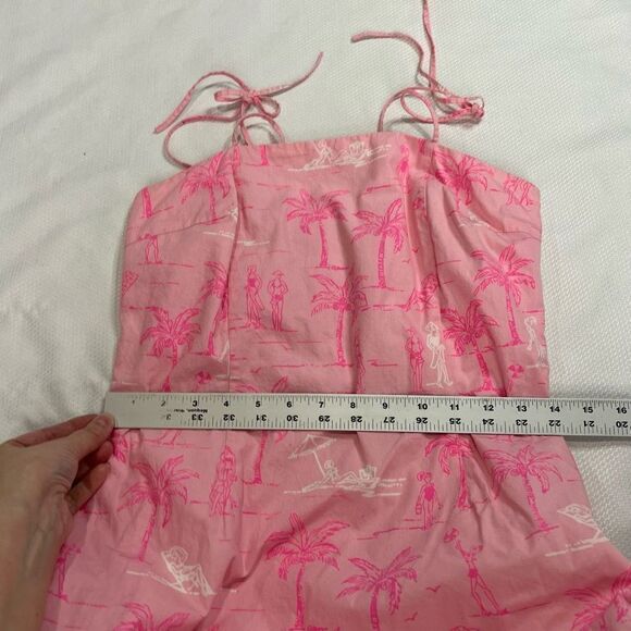 Lilly Pulitzer Pink Cabana Seashell Trim Dress - Picture 7 of 8